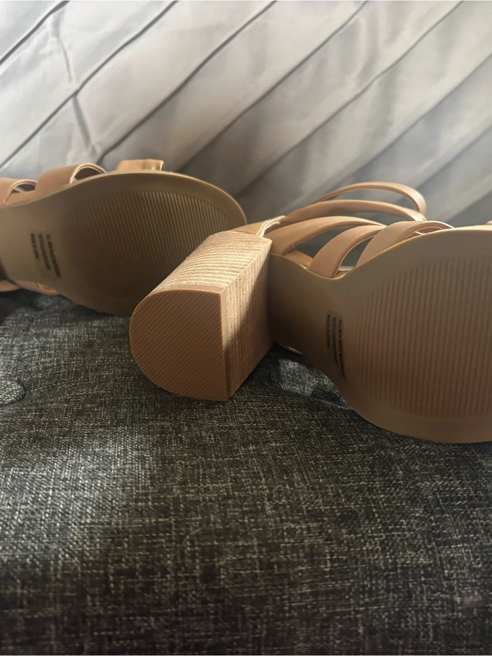 Dolce Vita Brown Strappy Block Heels